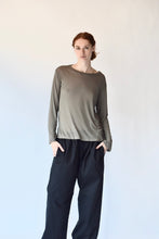 Load image into Gallery viewer, SHEER LONG SLEEVE - TAUPE
