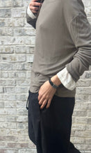 Load image into Gallery viewer, SHEER LONG SLEEVE - TAUPE
