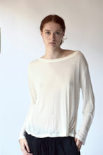 Load image into Gallery viewer, SHEER LONG SLEEVE - IVORY
